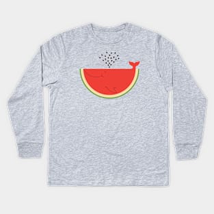 whalemelon Kids Long Sleeve T-Shirt